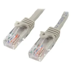Cable de Red StarTech.com - Cat5e - RJ-45 - 50cm - Gris - 45PAT50CMGR Cable de Red StarTech.com - Cat5e - RJ-45 - 50cm - Gris - 45PAT50CMGR
