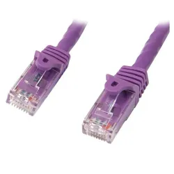 Cable de Red StarTech.com - Cat5e - RJ-45 - 7M - Morado - 45PAT7MPL Cable de Red StarTech.com - Cat5e - RJ-45 - 7M - Morado - 45PAT7MPL