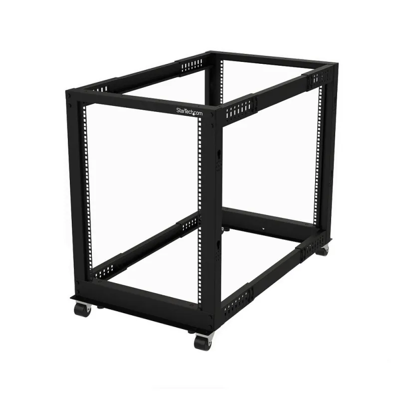 Rack StarTech.com - 19" - 15U - 4 Postes - Ruedas - 4POSTRACK15U