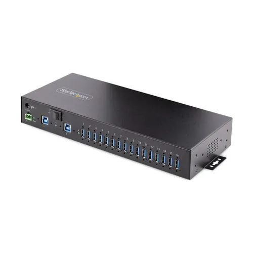 HUB StarTech 5G16AINDS-USB-A-HUB - USB 3.0 - 16 Puertos - 5G16AINDS-USB-A-HUB HUB StarTech 5G16AINDS-USB-A-HUB - USB 3.0 - 16 Puertos - 5G16AINDS-USB-A-HUB