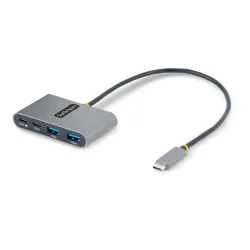 Hub USB StarTech.com - USB-C a 2x USB-A / 2x USB-C - Plata - 5G2A2CPDB-USB-C-HUB Hub USB StarTech.com - USB-C a 2x USB-A / 2x USB-C - Plata - 5G2A2CPDB-USB-C-HUB