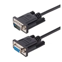Cable Serial DB9 RS232 StarTech.com - Hembra a Macho - 3m - 9FMNM-3M-RS232-CABLE Cable Serial DB9 RS232 StarTech.com - Hembra a Macho - 3m - 9FMNM-3M-RS232-CABLE