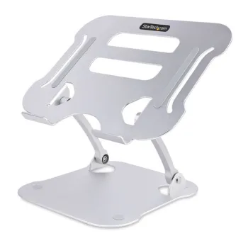 Base para Laptop StarTech.com - Ajustable - Soporta 10 kg - Plata - ADJ-LAPTOP-RISER