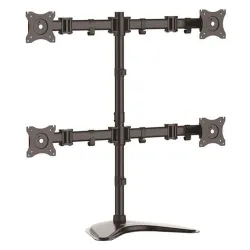Soporte de Escritorio Startech.com ARMBARQUAD - Para 4 Monitores - 13" y 27" - Ajustable - ARMBARQUAD