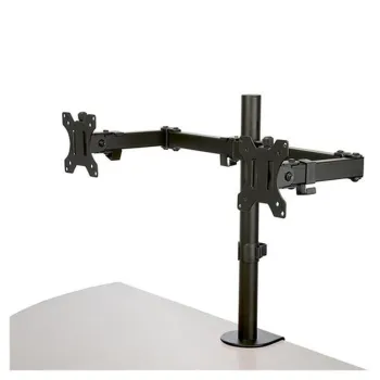 Soporte StarTech.com ARMDUAL2 - Hasta 32" - Soporta 8Kg - Para 2 Monitores - Negro - ARMDUAL2