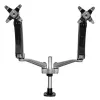 Soporte de Escritorio StarTech.com - 12" a 30" - Hasta 10Kg - Para 2 Monitores - Articulado - Negro/Plata - ARMDUAL30