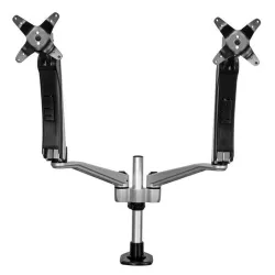 Soporte de Escritorio StarTech.com - 12" a 30" - Hasta 10Kg - Para 2 Monitores - Articulado - Negro/Plata - ARMDUAL30 Soporte de Escritorio StarTech.com - 12" a 30" - Hasta 10Kg - Para 2 Monitores - Articulado - Negro/Plata - ARMDUAL30