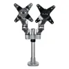 Soporte StarTech.com ARMDUALPS - Hasta 27" - Soporta 10Kg - Para 2 Monitores - Negro - ARMDUALPS