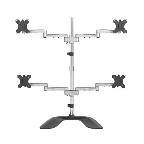 Soporte de Escritorio StarTech.com ARMQUADSS - 32" - Soporta 8 Kg - Para 4 Monitores - Articulado - ARMQUADSS