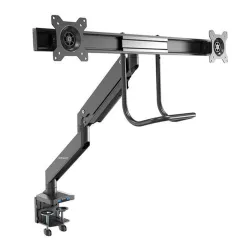 Soporte de Escritorio StarTech.com ARMSLIMDUAL2USB3 - 17" a 32" -  Soporta 8kg - Para 2 Monitores - Ajustable  - ARMSLIMDUAL2USB3
