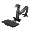 Brazo StarTech.com ARMSTSCP1 - Hasta 24" - Soporte Vesa ajustable - Soporte para Teclado y Ratón - ARMSTSCP1
