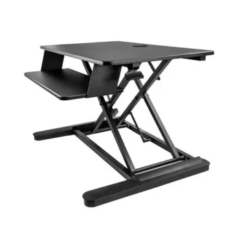 Estación Trabajo StarTech.com ARMSTSLG - Capacidad 2 Monitores - soporta 12 Kg - Negro - ARMSTSLG