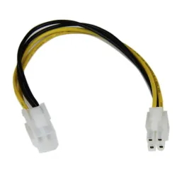 Extensión para Fuente de Poder StarTech.com - 4 Pines - 20cm - ATXP4EXT Extensión para Fuente de Poder StarTech.com - 4 Pines - 20cm - ATXP4EXT