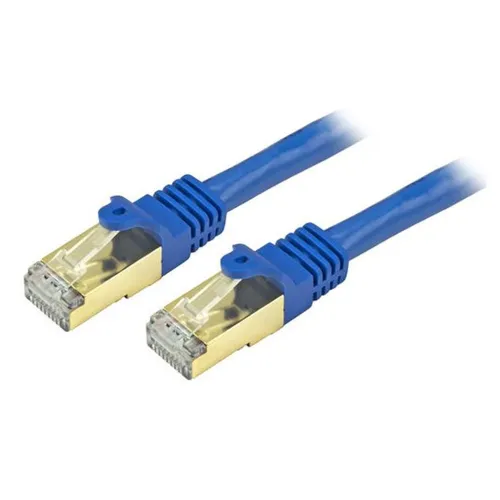 Cable de Red StarTech.com Ethernet - Cat6a - Blindado - 4.5m - Azul - C6ASPAT15BL Cable de Red StarTech.com Ethernet - Cat6a - Blindado - 4.5m - Azul - C6ASPAT15BL