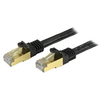 Cable de Red StarTech.com - Cat6a - RJ-45 - 2.1M - Negro - C6ASPAT7BK
