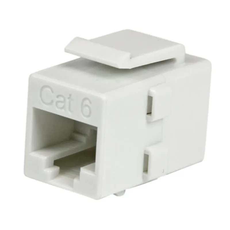 Cople StarTech.com - RJ-45 - Hembra - Blanco - C6KEYCOUPLWH
