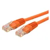 Cable de Red StarTech.com - Cat6 - RJ-45 - 4.5M - Naranja - C6PATCH15OR