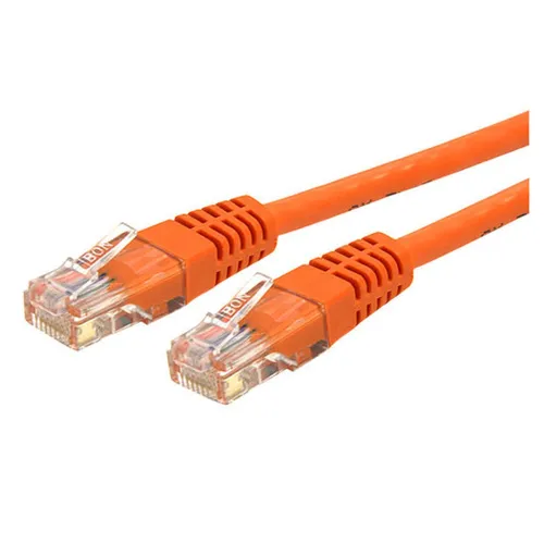 Cable de Red StarTech.com - Cat6 - RJ-45 - 4.5M - Naranja - C6PATCH15OR Cable de Red StarTech.com - Cat6 - RJ-45 - 4.5M - Naranja - C6PATCH15OR