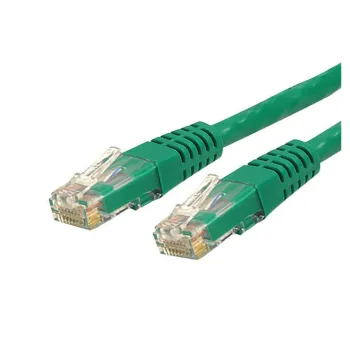 Cable de Red StarTech.com - Cat6 - RJ-45 - 10.6M - Verde - C6PATCH35GN