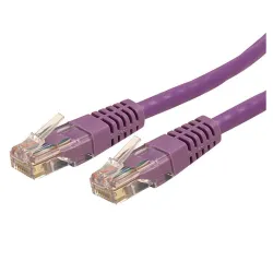 Cable de Red StarTech.com - Cat6 - RJ-45 - 1.8M - Morado - C6PATCH6PL Cable de Red StarTech.com - Cat6 - RJ-45 - 1.8M - Morado - C6PATCH6PL