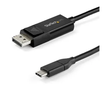 Cable Convertidor StarTech.com - USB-C a DisplayPort - Macho/Macho - Bidireccional - 2 mts - CDP2DP142MBD