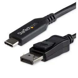 Adaptador de Video StarTech.com - USB-C a DisplayPort - 1.8m - 8K - 60Hz - CDP2DP146B Adaptador de Video StarTech.com - USB-C a DisplayPort - 1.8m - 8K - 60Hz - CDP2DP146B
