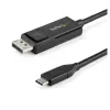 Cable Convertidor StarTech.com - USB-C a DisplayPort 1.2 - Macho/Macho - Bidireccional - 2 m - CDP2DP2MBD