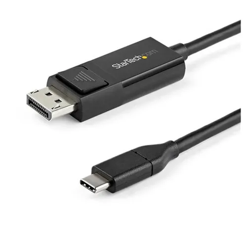 Cable Convertidor StarTech.com - USB-C a DisplayPort 1.2 - Macho/Macho - Bidireccional - 2 m - CDP2DP2MBD Cable Convertidor StarTech.com - USB-C a DisplayPort 1.2 - Macho/Macho - Bidireccional - 2 m - CDP2DP2MBD