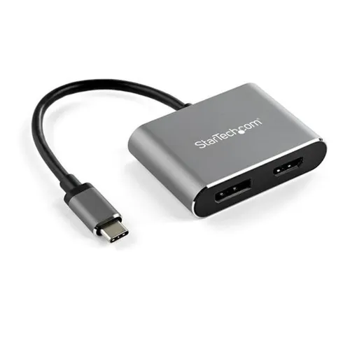 Adaptador de Video StarTech.com - USB-C a HDMI/DisplayPort - 4K - 60Hz - CDP2DPHD Adaptador de Video StarTech.com - USB-C a HDMI/DisplayPort - 4K - 60Hz - CDP2DPHD