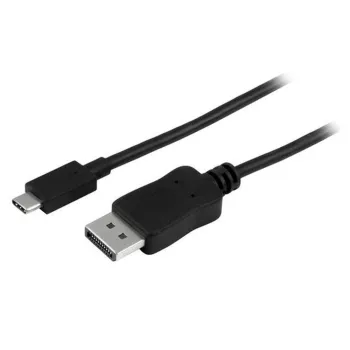 Cable Adaptador StarTech.com CDP2DPMM3MB - 3 m - USB-C a DisplayPort - 4K - Negro - CDP2DPMM3MB