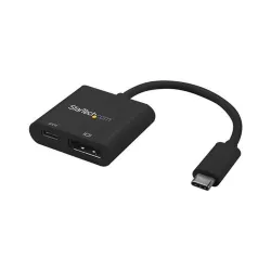 Adaptador de Video StarTech.com - USB-C - DisplayPort - Externo - Negro - CDP2DPUCP Adaptador de Video StarTech.com - USB-C - DisplayPort - Externo - Negro - CDP2DPUCP