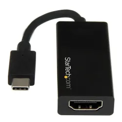 Adaptador StarTech.com - USB-C a HDMI - Negro - CDP2HD Adaptador StarTech.com - USB-C a HDMI - Negro - CDP2HD