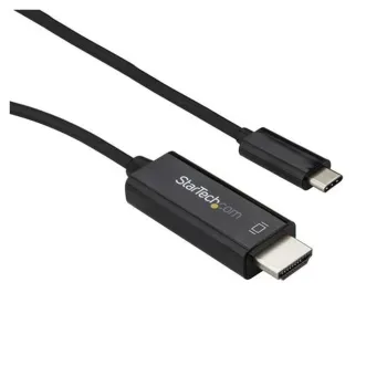 Cable Adaptador StarTech.com CDP2HD3MBNL - 3m - USB-C a HDMI - 4K - Negro - CDP2HD3MBNL