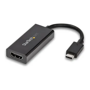 Adaptador StarTech.com USB-C a HDMI con HDR 4k 60hz - Negro - CDP2HD4K60H