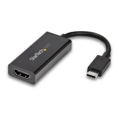 Adaptador StarTech.com USB-C a HDMI con HDR 4k 60hz - Negro - CDP2HD4K60H Adaptador StarTech.com USB-C a HDMI con HDR 4k 60hz - Negro - CDP2HD4K60H