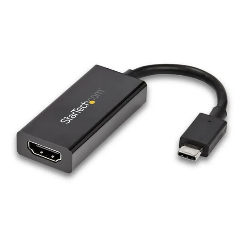 Adaptador StarTech.com USB-C a HDMI con HDR 4k 60hz - Negro - CDP2HD4K60H