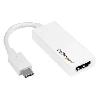 Adaptador StarTech.com - USB-C a HDMI - 4K - 60hz - Blanco - CDP2HD4K60W