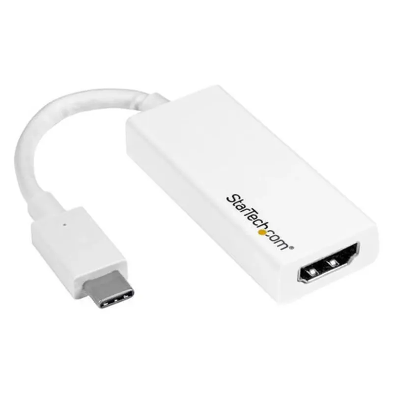 Adaptador StarTech.com - USB-C a HDMI - 4K - 60hz - Blanco - CDP2HD4K60W