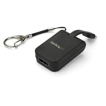 Adaptador Portátil StarTech.com - USB-C a HDMI - Macho/Hembra - 4K - 30Hz - Llavero - CDP2HDFC