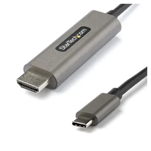 Cable Adaptador StarTech.com - USB-C a HDMI - 1M - 4K - 60Hz - CDP2HDMM1MH Cable Adaptador StarTech.com - USB-C a HDMI - 1M - 4K - 60Hz - CDP2HDMM1MH