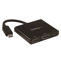 Convertidor de Vídeo StarTech.com - USB-C - HDMI 4K - USB A - Negro - CDP2HDUACP Convertidor de Vídeo StarTech.com - USB-C - HDMI 4K - USB A - Negro - CDP2HDUACP