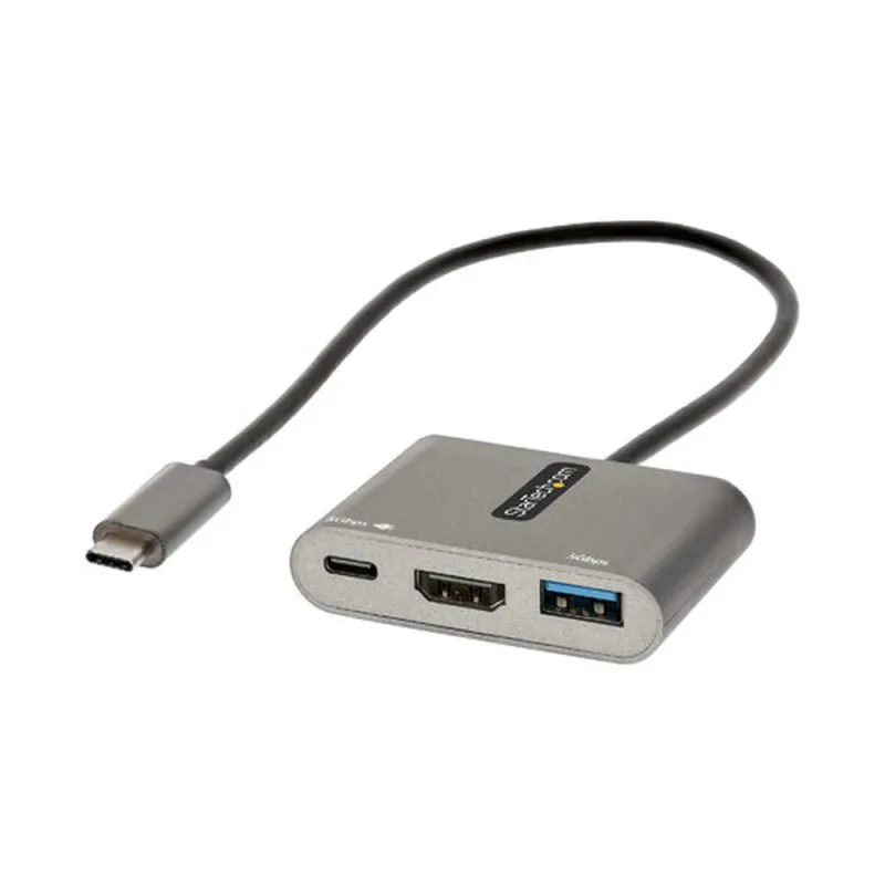 Docking Station StarTech.com CDP2HDUACP2 - USB C - HDMI/ USB C/ USB 3.0 - Cable 34cm - CDP2HDUACP2