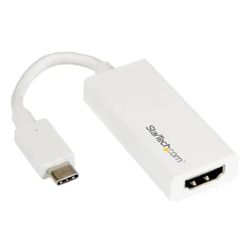 Adaptador de Video StarTech.com CDP2HDW - USB-C a HDMI - 4k - 30Hz - Blanco - CDP2HDW