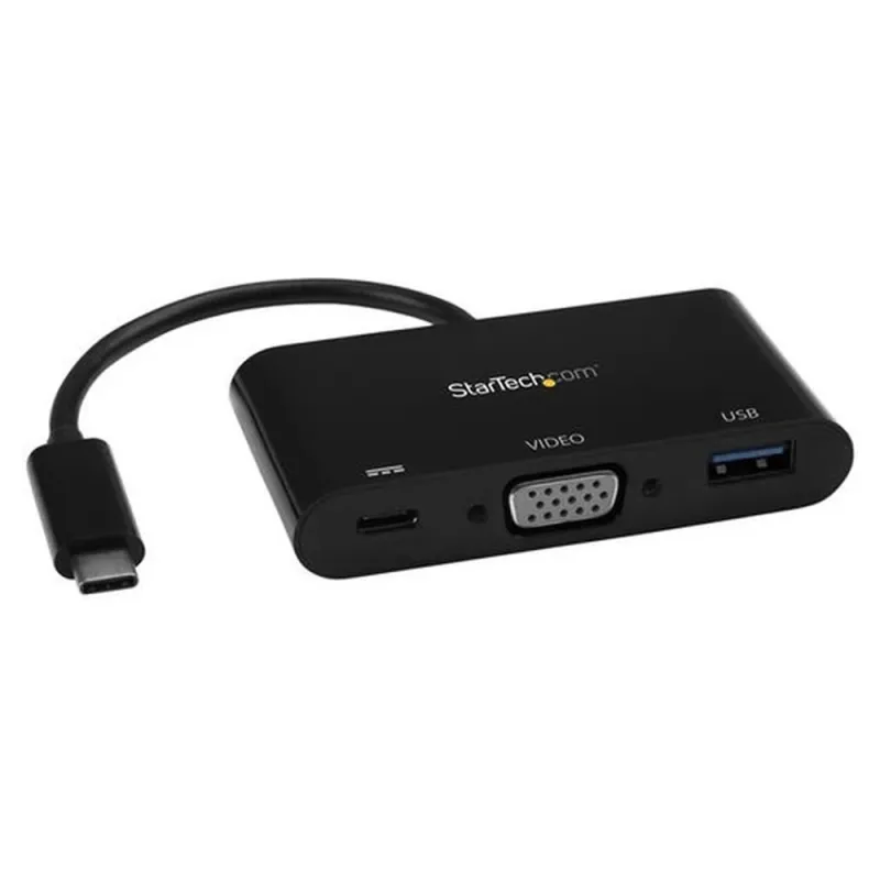 Docking Station Portátil StarTech.com - USB-C a VGA - Negro - CDP2VGAUACP