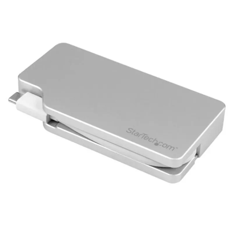 Convertidor StarTech.com - Conecta USB-C a VGA DVI HDMI o Mini Dispayport 4k - CDPVGDVHDMDP