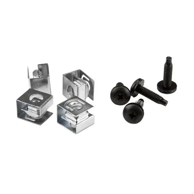 Kit StarTech.com - 50 Tornillos 10-32 y Tuercas Clip - CLPSCRW1032