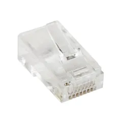 Plug StarTech.com - Cat5e - RJ-45 - Transparente - 50 Piezas - CRJ4550PK Plug StarTech.com - Cat5e - RJ-45 - Transparente - 50 Piezas - CRJ4550PK