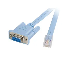 Cable StarTech.com - 1.8 Mts - Para Gestión de Router - Consola Cisco RJ45 a Serie DB9 - Rollover - Macho a Hembra - DB9CONCABL6 Cable StarTech.com - 1.8 Mts - Para Gestión de Router - Consola Cisco RJ45 a Serie DB9 - Rollover - Macho a Hembra - DB9CONCABL6