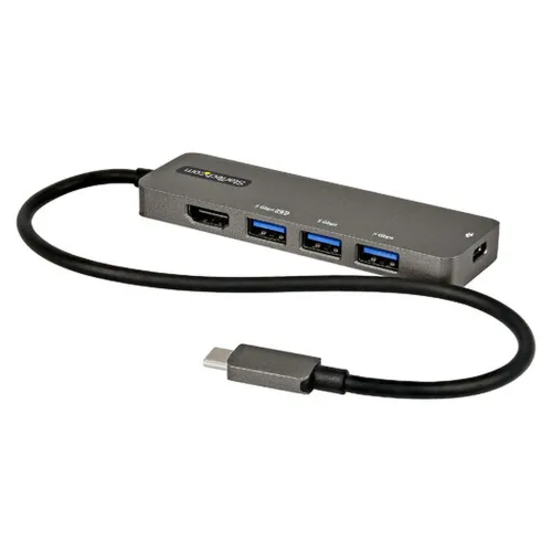 Docking Station DKT30CHPD3 DKT30CHPD3 - USB-C - USB 3.0 - HDMI - Gris - DKT30CHPD3 Docking Station DKT30CHPD3 DKT30CHPD3 - USB-C - USB 3.0 - HDMI - Gris - DKT30CHPD3