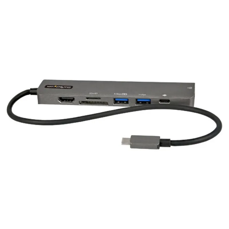 Docking Station StarTech.com DKT30CHSDPD1 - USB C - HDMI/ Lector de Tarjetas/ 2x USB 3.0/ Ethernet - Cable 30cm - DKT30CHSDPD1